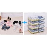 ราคา กล่องใส่รองเท้า อเนกประสงค์"พลาสติกแข็ง มีฝาปิด" กล่องใส่รองเท้า กล่องเก็บรองเท้า กล่องพลาสติก (4776875567)