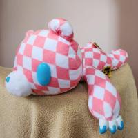 ราคา Gloomy Bear Textillic Harlequin ตุ๊กตาหมีโหดสีชมพู ท่านอนตัวใหญ่ ลิขสิทธิ์แท้ ป้ายห้อย (24386616745)