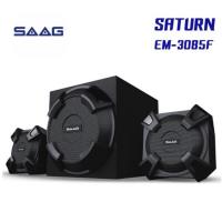 ราคา ลำโพงคอมพิวเตอร์, SAAG SATURN รุ่น EM-3085F ลำโพง 2.1 BLUETOOTH USB AUX (23419360541)