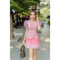 ราคา เดรสสั้นป้าย Viranda มือ 1 #เดรส #เดรสสั้น #งานป้าย #งานแบ๊ว #เดรสน่ารักๆ #เดรสผ้าบาร์บี้ (3690206870)