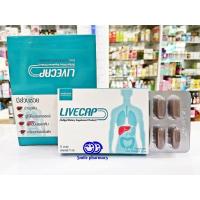 ราคา Exp.01/2024 LIVECAP ลีฟแคป แบบแผง 10 แคปซูล แก้แฮงก์ เผาผลาญไขมัน/ไขมันพอกตับ ขับสารพิษในตับ บำรุงตับ เลซิติน (10066016309)