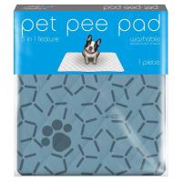 ราคา Sฟ้า1แถม1แผ่นรองฉี่สัตว์เลี้ยงซักได้ PetPeePad เพ็ทพีแพดแผ่นปูรองกรง แผ่นปูรองถาดอาหาร ช่วยฝึกขับถ่าย ผ้าซับฉี่กันซึม (29811541973)