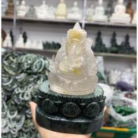 ราคา แกะสลัก พระพิฆเนศหินจุยเจียหน้าตัก3นิ้ว ความสูง 6นิ้ว พร้อมฐานหินเขียวอินเดีย (29122331094)