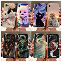 ราคา น่ารักการ์ตูนสําหรับ Vivo Y97 V1813A V1813T กรณีแมวเสือมังกรซิลิโคนนุ่ม TPU ฝาครอบโทรศัพท์สําหรับ VivoY97 Y 97 กันชน (25994085400)