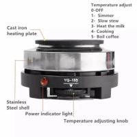 ราคา เตาไฟฟ้าอเนกประสงค์ขนาดเล็กสำหรับ ต้มกาแฟ อุ่นอาหาร เตาขนาดพกพา รุ่น YQ-105 500W (2971347178)