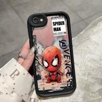 ราคา เคสสำหรับ iPhone 6 Plus 6s Plus 7 Plus 8 Plus SE 2020 เคสป้องกันการกระแทกเคสซิลิโคนซิลิโคนโทรศัพท์รูปมนุษย์แมงมุมการ์ตูน (26212629948)