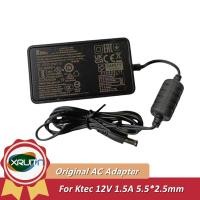 ราคา KTEC KSA-18W ของแท้120150D5 12V 1.5A 18W AC Adapter Charger สําหรับ Hard Drive HDD แหล่งจ่ายไฟ EU/US/UK ปลั๊ก 5.5*2.5 มม. (43153258980)
