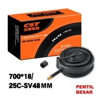 ราคา Cst ยางในจักรยาน 700 x 18-25c SV 48mm Schrader Fixie Roadbike (29075164322)