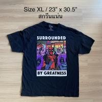 ราคา เสื้อยืด มือสอง Dead Pool เสื้อหนัง มาร์เวล Marvel เดดพูล ของแท้ เปิดกระสอบ (8799656916)