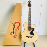 ราคา กีต้าร์โปร่ง ยี่ห้อ OVERSPEED รุ่น OS38C สีไม้ OS-38C 38 (22280818550)