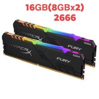 ราคา HOT RAM KINGSTON FURY RGB DDR4 16GB(8GBx2) BUS 2666 (7487715174)