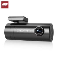 ราคา poodoo กล้องหน้ารถยนต์ มุมมอง 140° DDPAI Mini Dash Cam 1080P กล้องติดรถยนต์ Wi-Fi 1080p dash camera (9999585383)