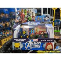 ราคา Minimates Marvel Walgreens S2 Dark Aventers Iron Man and Black Widow 2-Pack (23257411673)