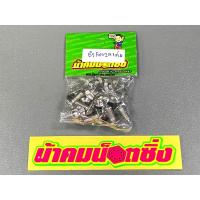 ราคา น็อตชิวหน้า Forza350 ชิวเดิม เต็มชิว ลายดอกไม้ เลส น้าคมน็อตซิ่ง (26005473346)