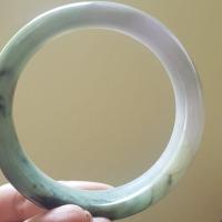 ราคา กำไลหยกพม่าแท้ หยกสามสี วงใน 60.5mm (Type A Jadeite) (2410562652)