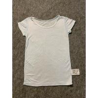 ราคา 1-3 (Y) Uniqlo AIRism Plain Blue Short Sleeve เสื้อยืดเด็ก Unisex Top (41602659892)