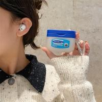 ราคา VASELINE สําหรับ Beats Studio Buds 2021/Studio Buds+ Plus 2023 ฝาครอบพร้อมตะขอ,การ์ตูนน่ารัก Creative Flajeline Design เคสหูฟังซิลิโคน (26680570073)