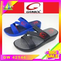 ราคา Gambol รุ่น GW42144 รองเท้าแตะ แบบสวมผู้หญิงพื้นหนา น้ำหนักเบา ใส่สบาย (10337707267)