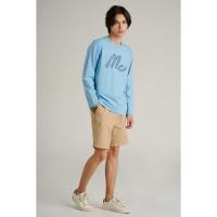 ราคา Mc jeans เสื้อยืดแขนยาวผู้ชาย คอกลม สีฟ้าเข้ม MTTZ940 (28776438570)