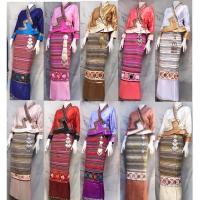 ราคา ชุดไทลื้อ12ปันนาสวยหรูชุดเจ้านางล้านนาชุดพื้นเมือง (3869549266)