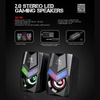 ราคา Marvo SG-118 ลำโพงคู่มีไฟ เสียงดี 2.0 STEREO RGB GAMING SPEAKERS (41153349562)