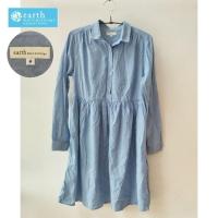 ราคา เดรสเชิ้ต earth music & ecology มือสอง (23951004443)
