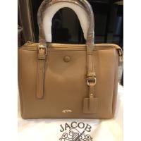 ราคา jacob กระเป๋าถือผู้หญิง สีน้ำตาล ของใหม่! ของแท้ (11386084259)