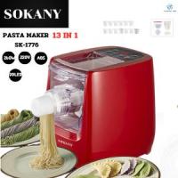 ราคา เครื่องทำบะหมี่อัตโนมัติ เครื่องทำเส้นบะหมี่ไฟฟ้า พาสต้า ทำเส้นก๋วยเตี๋ยว เกี๊ยว 260Wพร้อมส่งจากไทย (28379921172)