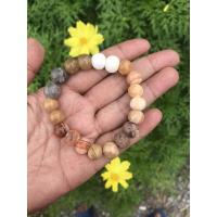 ราคา สร้อยข้อมือหินพระธาตุเขาสามร้อยยอดของแท้จากแหล่งผลิต% (10548613185)