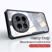 ราคา Honor Magic7 Pro 5G Anti Drop เกราะโปร่งใสอะคริลิคกันกระแทกเลนส์กล้องป้องกันสําหรับ Honor Magic 7 Pro Honor Magic 7Pro 5G Soft TPU เคสโทรศัพท์สําหรับ Honor Magic7Pro 5G (28516832397)