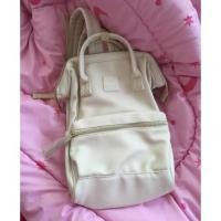 ราคา เป้ยอดฮิตจากญี่ปุ่น Anello size mini เป็นหนัง สี off white (46552957)