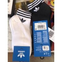 ราคา (ของแท้จากชอป) แพ็คละ3 คู่ ADIDAS ORIGINALS ถุงเท้าหุ้มข้อ Trefoil มี 2 สี ขาว ดำ ขนาด:35-38 , 39-42 ♥ (13731214743)