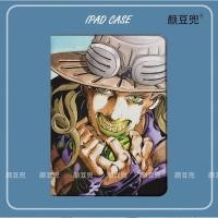 ราคา STEEL BALL RUN อะนิเมะ Julius Caesar Zeppeli สําหรับ iPad Air 4 5 10.9 Mini 5 6 กรณีซิลิโคนหรูหราสําหรับ Pro 12.9 11 iPad 10th กรณี (24445706500)