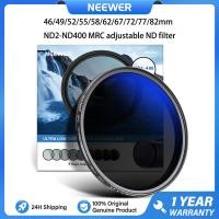 ราคา Neewer 46/49/52/55/58/62/67/72/77/82 มม. MRC ND Filter, Variable Neutral Density ปรับ ND Filter (28188289079)