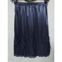 ราคา กระโปรงซับในต่อชายระบายลอนฟู สีเทาดำ (18164648476)