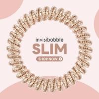 ราคา invisibobble รุ่น Slim ยางรัดผมบาง เรียบ สวย ถนอมเส้นผม ไม่เป็นรอย น้ำหนักเบา ใส่สบาย ใช้คล้องข้อมือได้เก๋ๆ (5915932712)