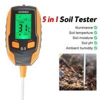 ราคา 5 in 1 soil test Kit เครื่องครวจสอบคุณภาพดิน (25568333360)