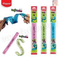 ราคา ไม้บรรทัด Twist Maped ไม้บรรทัดเยลลี่ ม้วนได้ งอได้ ขนาด 30 ซม. (14664202696)