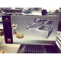 ราคา ‼️ส่งเคอรี่‼️Fryking FR-552E เตาทอดอ่างคู่ 5.5ลิตร ฟรายคิงส์ (818189763)