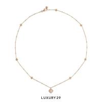 ราคา Gucci Flora 18k diamond necklace (27024047634)