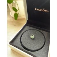 ราคา ชาร์มแพนโดร่า มือสอง ของแท้ Pandora green gliter ball charm (26253682348)