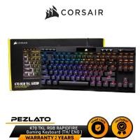ราคา CORSAIR K70 TKL RGB RAPIDFIRE Gaming Keyboard( คีย์ ENG ) (10602161801)