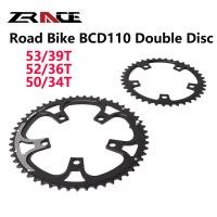 ราคา Zrace ใบจานหน้าจักรยาน อะลูมิเนียมอัลลอย BCD 110 53-39T 52-36T 50-34T สีดํา (16512159951)