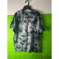 ราคา เสื้อมือสองแบรนด์แท้ เสื้อมัดย้อมคอกลมลายกระโหลก (27824051284)