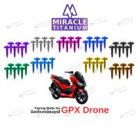 ราคา GPX DRONE Fairing น็อตยึดชุดสี ไทเทเนียม (14095963853)
