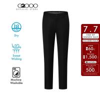 ราคา G2000 กางเกงขายาวแบบทางการสำหรับผู้ชาย Slim Fit รุ่น 5115354399 BLACK (40952295628)