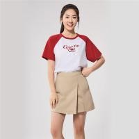 ราคา GIORDANO กางเกงกระโปรง ผู้หญิง Women's Cotton Skorts 05405201 (43955163813)
