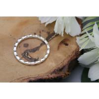 ราคา [พร้อมส่ง] Smooth, simple, circular silver ring. แหวนเงินแท้ 925 วงกลมคลื่นเรียบ ไม่แพ้ Silver Thai Jewelry (23980358171)