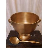 ราคา ขันหูสิงห์เนื้อทองเหลืองพร้อมทัพพี (6460292066)