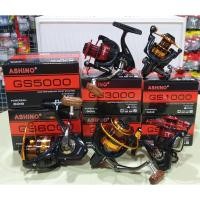 ราคา รอกสปินนิ่ง ashino รุ่น GS 1000/ 2000/ 3000/ 4000/ 5000/ 6000รุ่นใหม่สปูนสีแดง-ทอง/ รอกสปิน (7124469277)